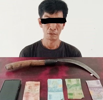 Timintelrem 022/PT Amankan Pria Pengedar Sabu