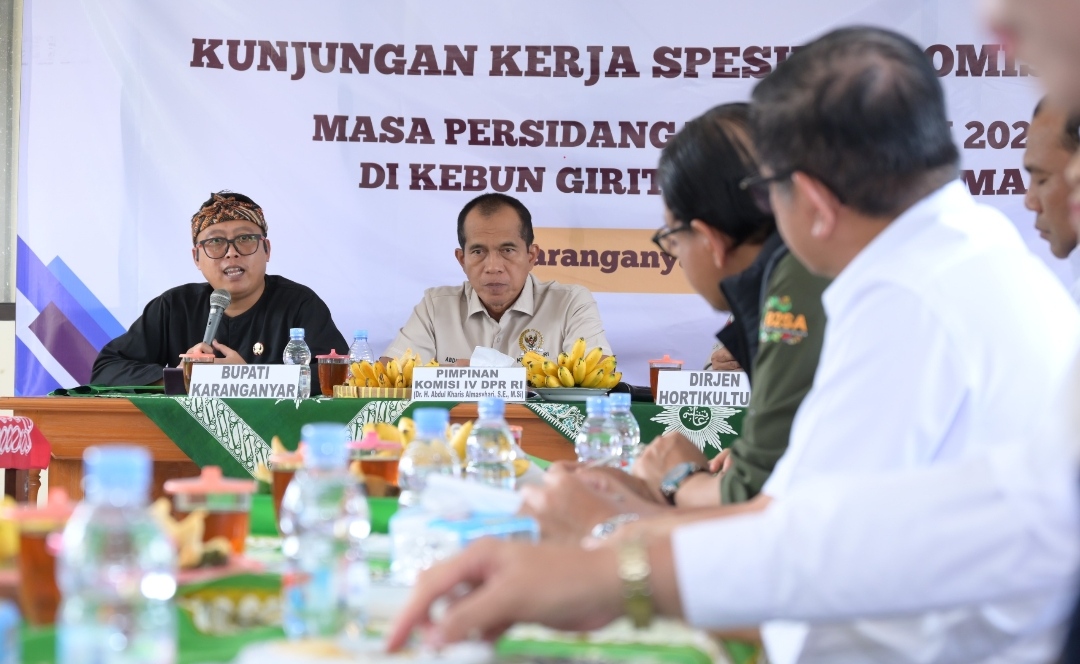 Komisi IV DPR-RI Dukung Karanganyar Siap Jadi Lumbung Bawang Putih Nasional