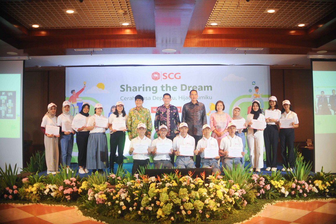 SCG Kembali Buka Beasiswa SCG “Sharing the Dream” untuk Siswa SMA dan Mahasiswa S1