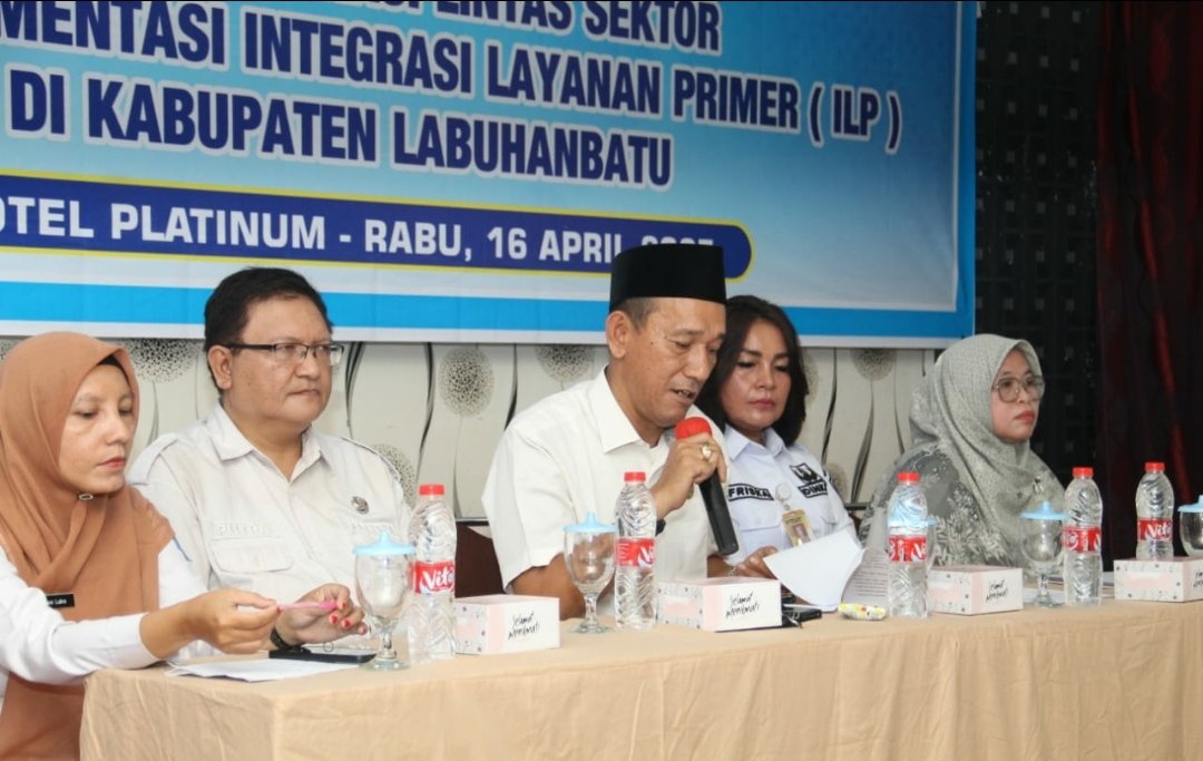 Staf Ahli Bupati Pimpin Rakor Lintas Sektor Implementasi ILP di Kabupaten Labuhanbatu
