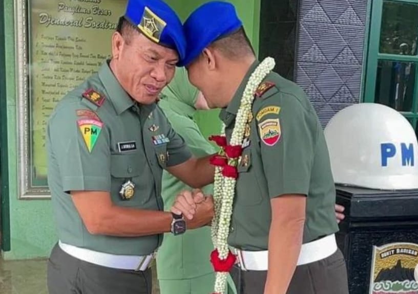 Pisah Sambut Dandenpom I/1 Pematang Siantar