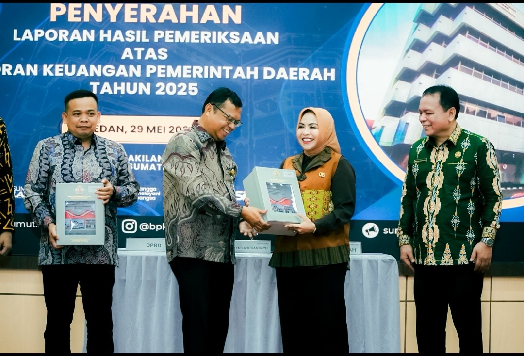 Sukses Jaga Akuntabilitas, Pemkab Labuhanbatu Sabet Opini WTP Atas LKPD 2025