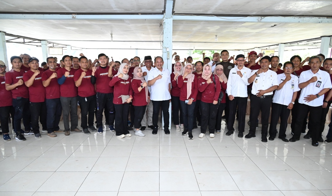 Outbond Ceria Forsekdesi Karanganyar di Agro Wisata Kemuning Dorong Koordinasi 