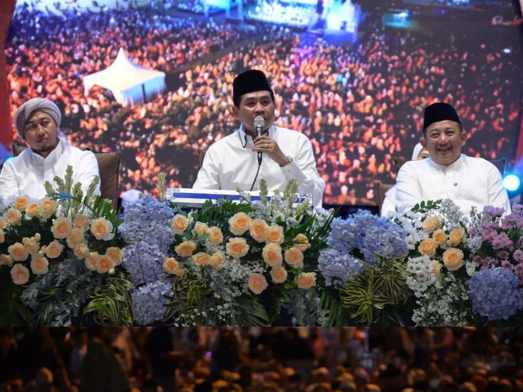 Dalam Rangka Hari Jadi Kabupaten Karanganyar ke 108 Gelar Pengajian Akbar Karanganyar Bersholawat 