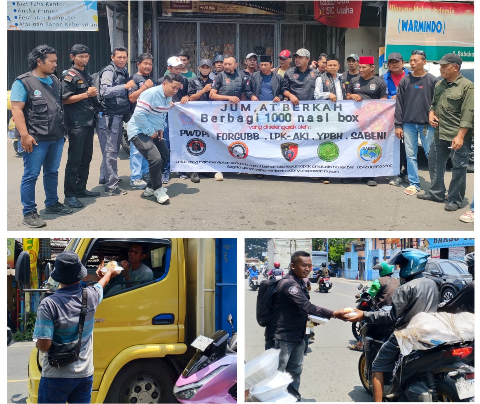 Sinergi Kemanusiaan di Dramaga: PWDPI Bogor Raya dan Mitra Berbagi Berkah, Sentuh Relung Hati Masyarakat