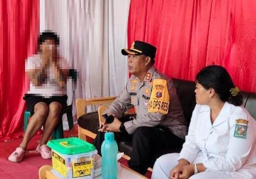 Wanita Coba Bunuh Diri Digagalkan Polsek Serbalawan