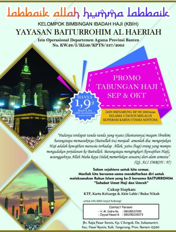 Yayasan Baiturrohim Al Khaeriah Diduga Lakukan Pemalsuan Dokumen Salah Satu Jamaah Haji