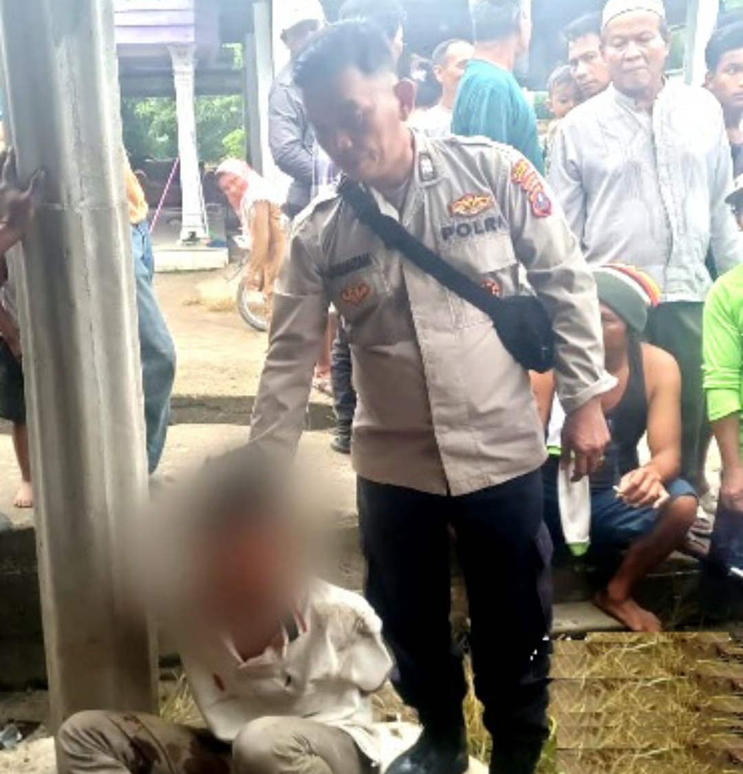 Sebelum Bonyok, Pelaku Curanmor Diselamatkan Polsek Tanah Jawa
