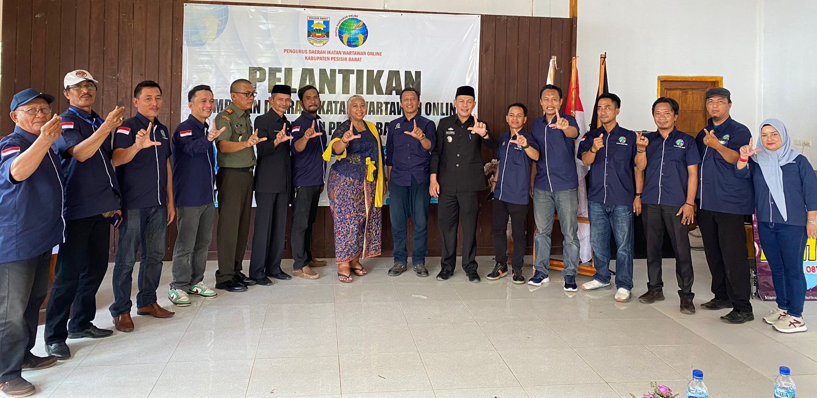 SAH, PD IWO Pesisir Barat Periode 2024-2029 Dilantik