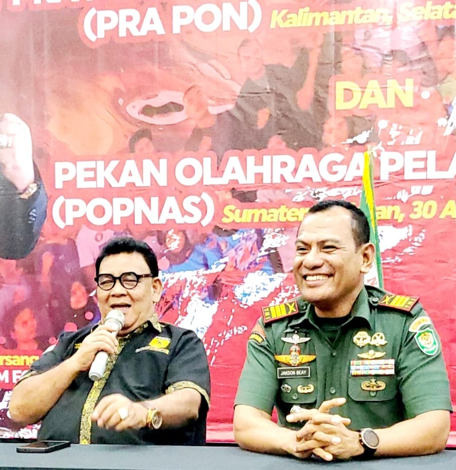 Kapten Inf Jakson Beay Manajer Tim Forki : Atlit Karate Banten Yakin Lolos (PON) Tahun 2024