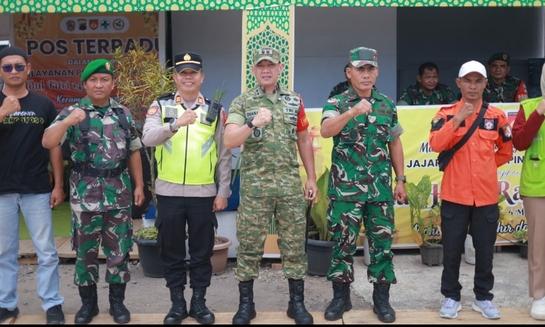 Pastikan Aman Untuk Pemudik, Dandim 0727/Kranganyar  Tinjau Langsung Pos Pam