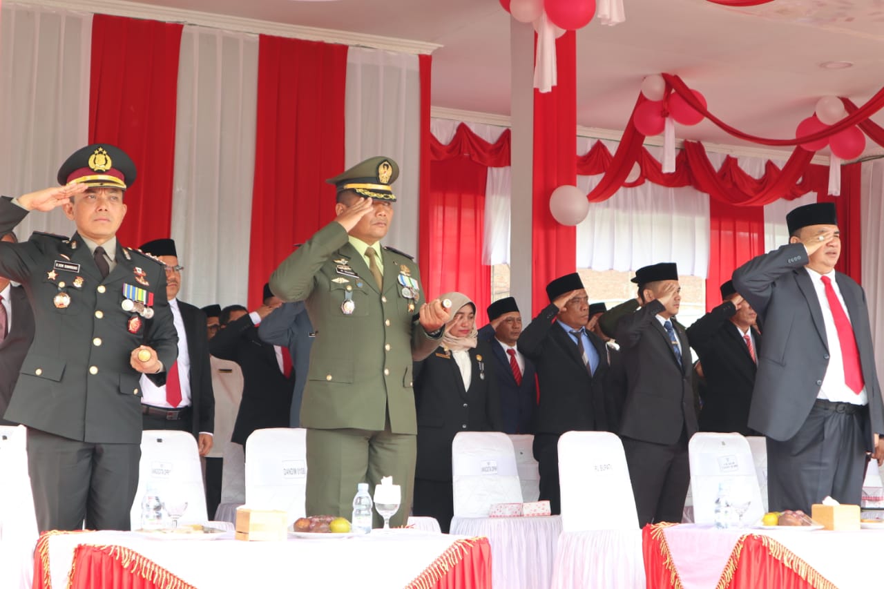 Kapolres Aceh Tenggara Hadiri Upacara Bendera 17 Agustus