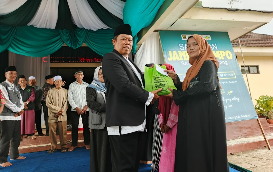 Rutinitas Kebersamaan: 291 Janda Dan Jompo Desa Nanggerang Terima Santunan Jelang Ramadhan 1447 H