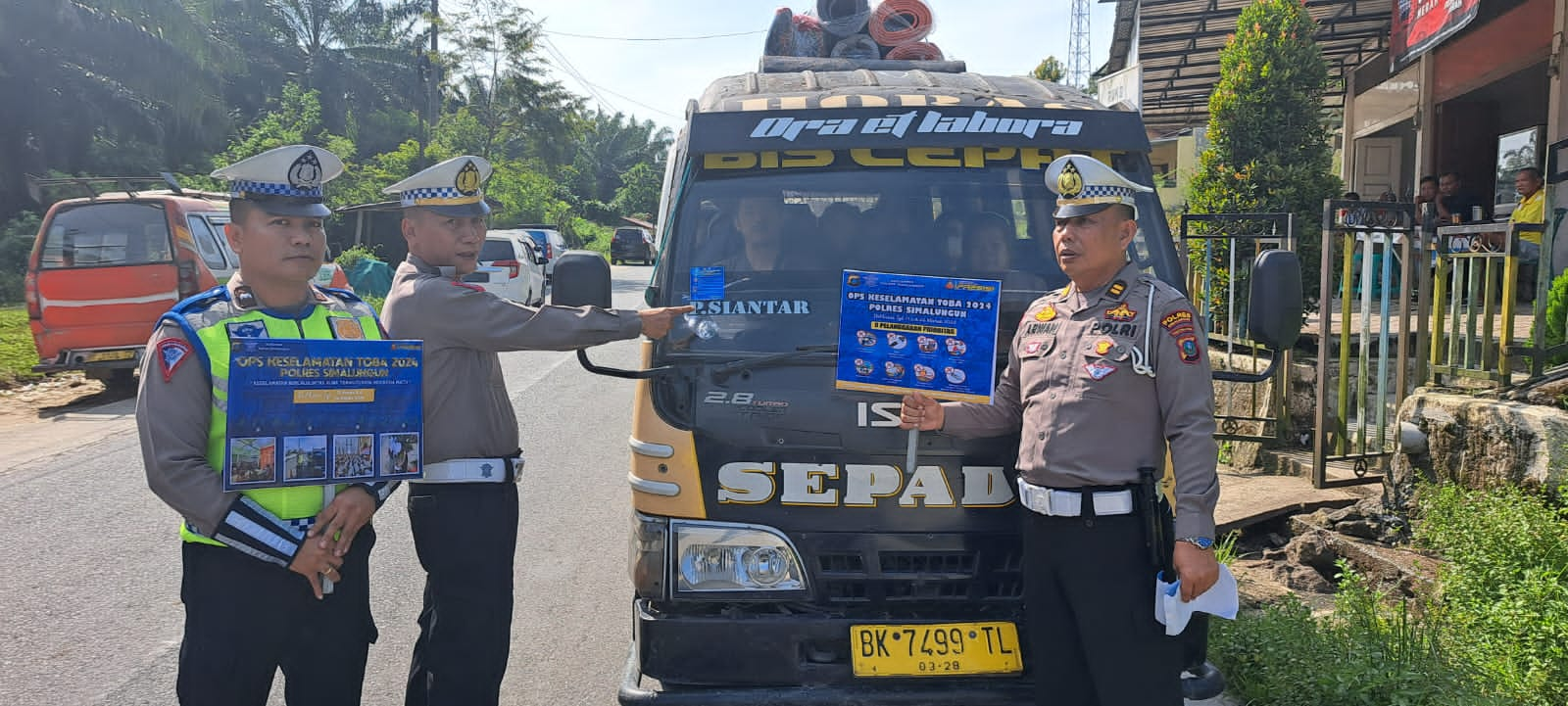 Polres Simalungun Luncurkan Ops Keselamatan Toba 2024 demi Keselamatan Berlalu Lintas