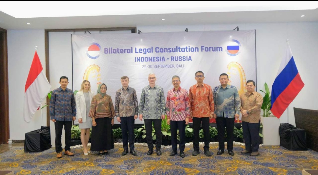 Rusia, Indonesia Gelar Konsultasi Pertama Soal Hukum Internasional di Bali