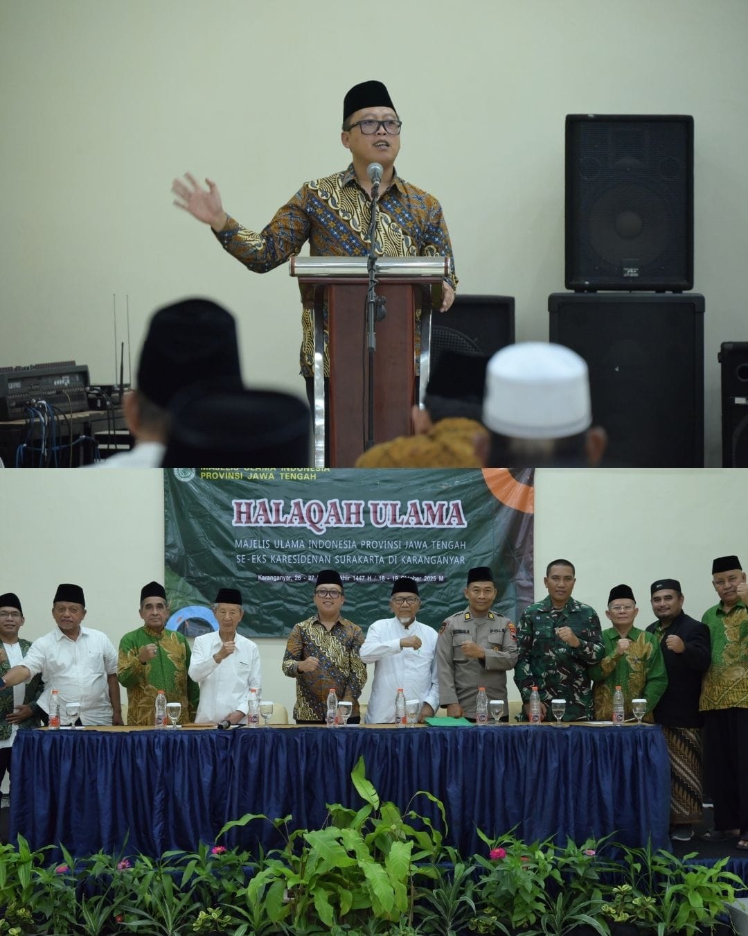 Wakil Bupati Karanganyar Hadiri Halaqoh Ulama se-Eks Karesidenan Surakarta di Tawangmangu