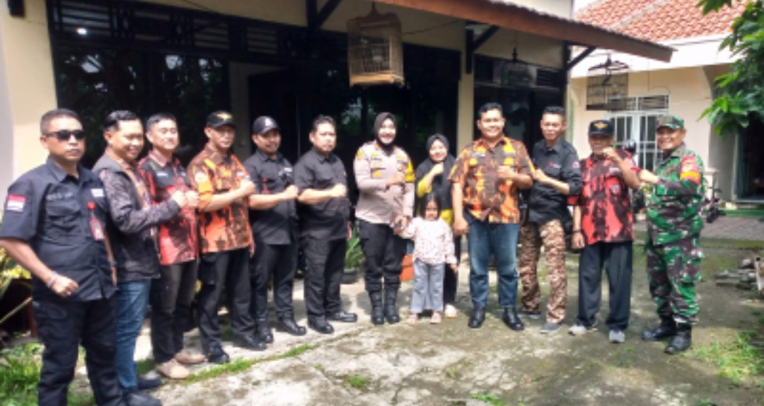 Kapolsek Dramaga Kab Bogor Perkuat Sinergi dengan Pemuda Pancasila untuk Wujudkan Keamanan dan Harmoni di Dram