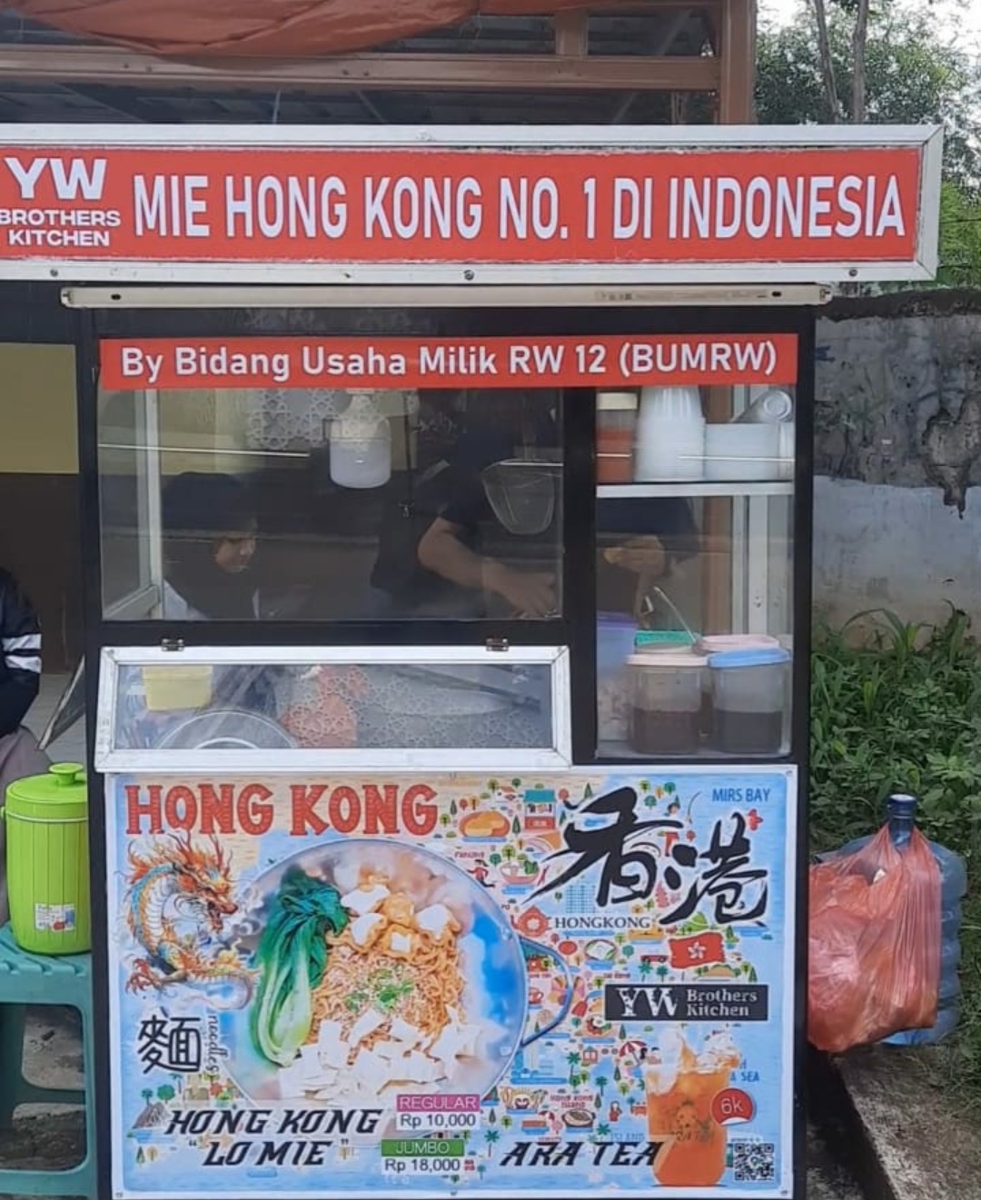 Mie Hongkong Viral! YW Brothers Kitchen Ekspansi Lewat Booth dan Sistem Franchise di Berbagai Lokasi
