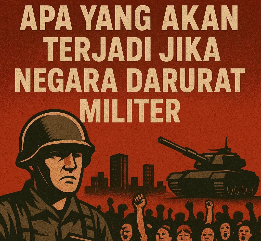 Begini Jika Darurat Militer Diberlakukan 