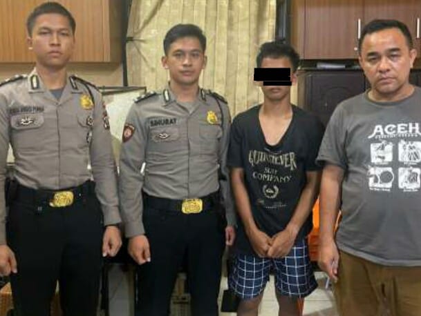 Tim Patroli Polrestabes Medan Amankan Geng Motor