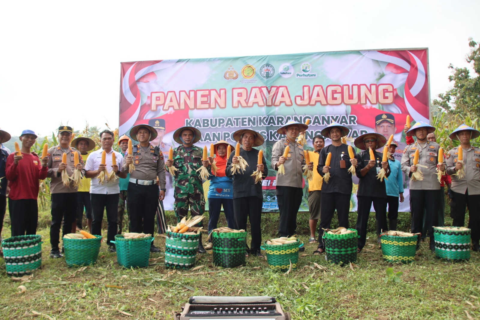 Kapolres Karanganyar Hadiri Panen Raya Jagung, Kapolres: Semoga bermanfaat bagi masyarakat
