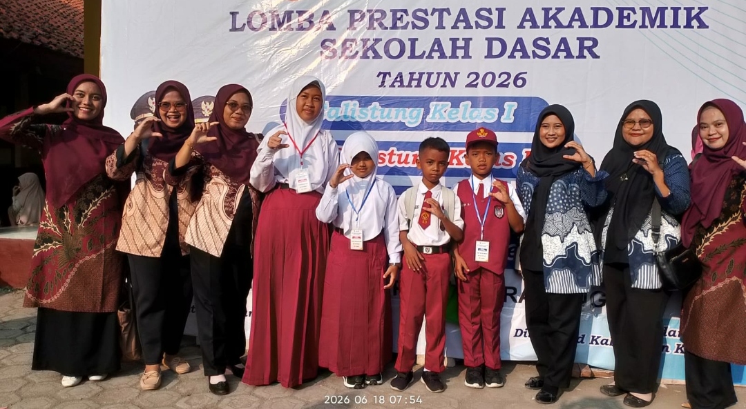 Maritza Avrillia Budi Pratiwi Wakili SD Negeri Kutapohaci 1 di Lomba Presentasi Akademik SD Tingkat Kabupaten 