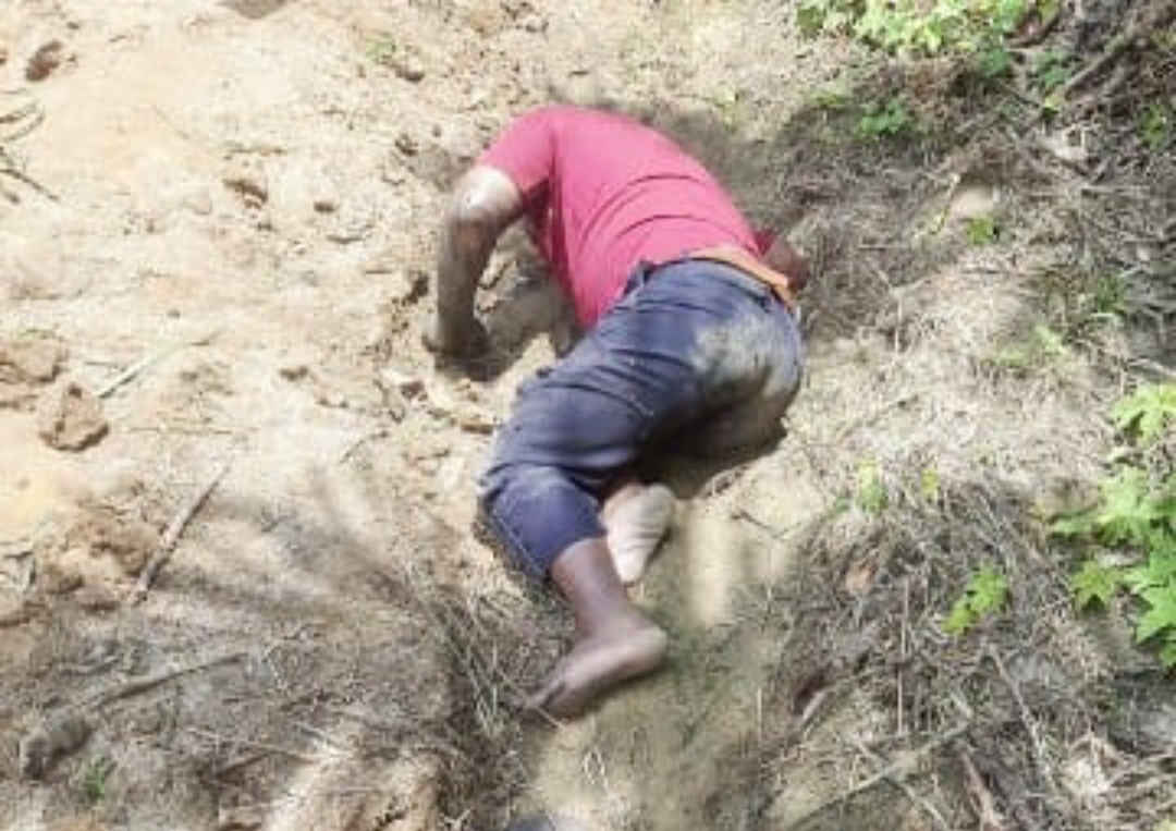 Mayat Lansia  Ditemukan Takbernyawa Lagi, Polsek Tanah Jawa Evakuasi dari Perladangan