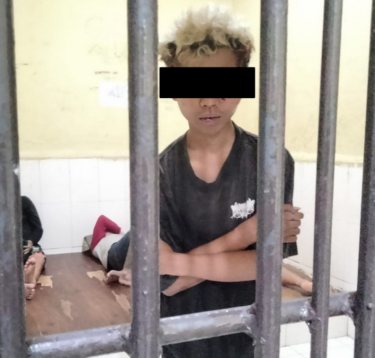 Babinsa Sinargalih Bersama Masyarakat Menangkap Begal Motor di Desa Sinar Galih Jonggol Kab Bogor