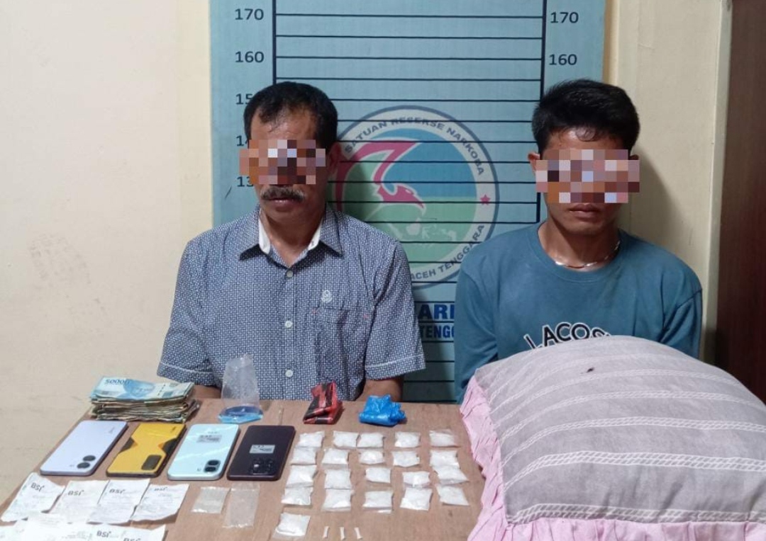 Awal Kepemimpinan yang Tegas, Polres Aceh Tenggara Berhasil Sita Lebih dari 100 Gram Sabu