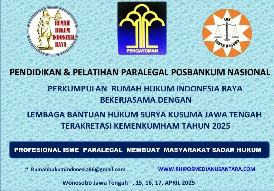 Persiapan Diklat Paralegal Posbankum Nasional di Wonosobo Hampir Rampung