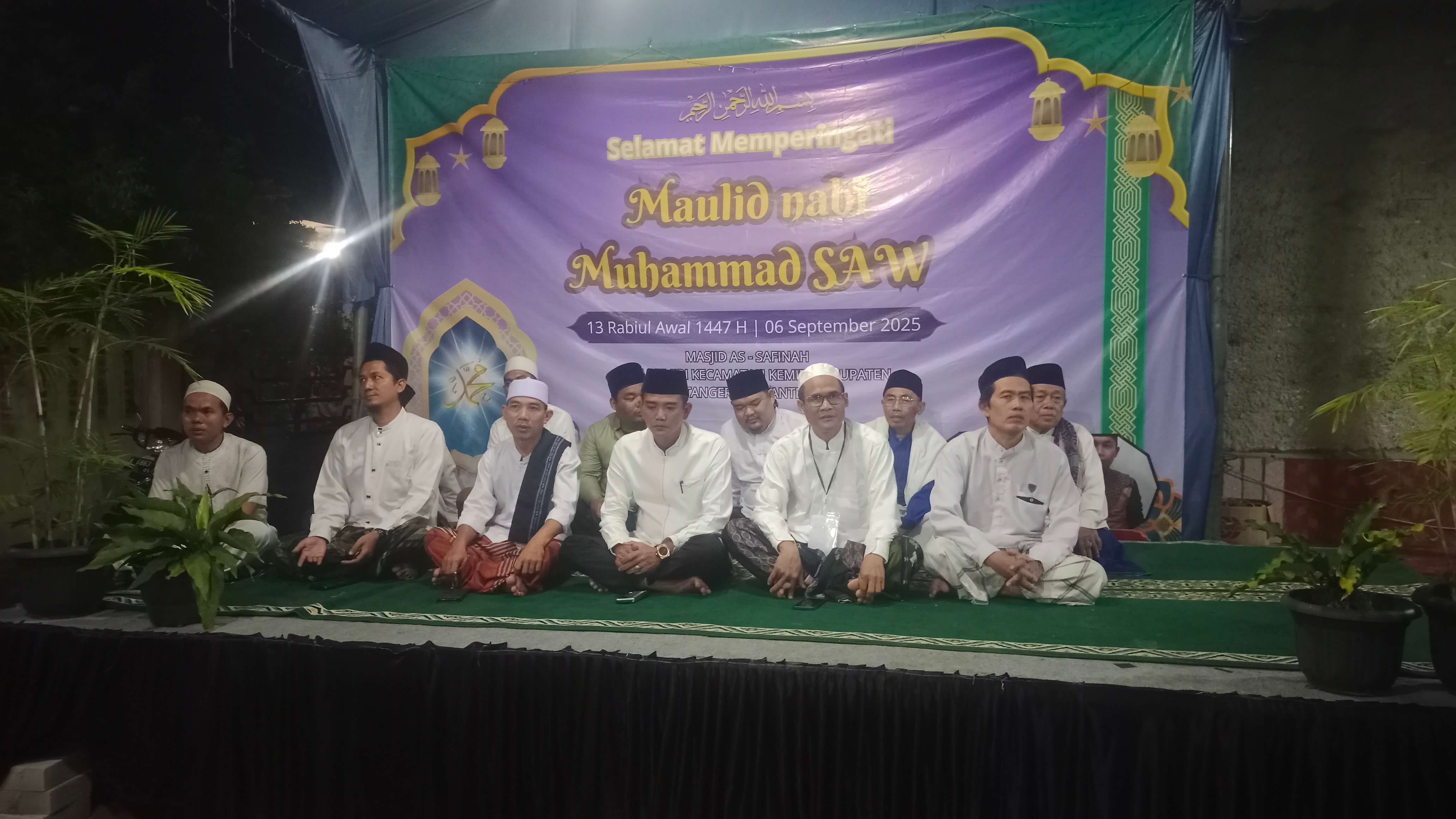 Camat Kemiri: Maulid Nabi di Masjid As_Safinah Momentum Meneladani Akhlak Rasulullah