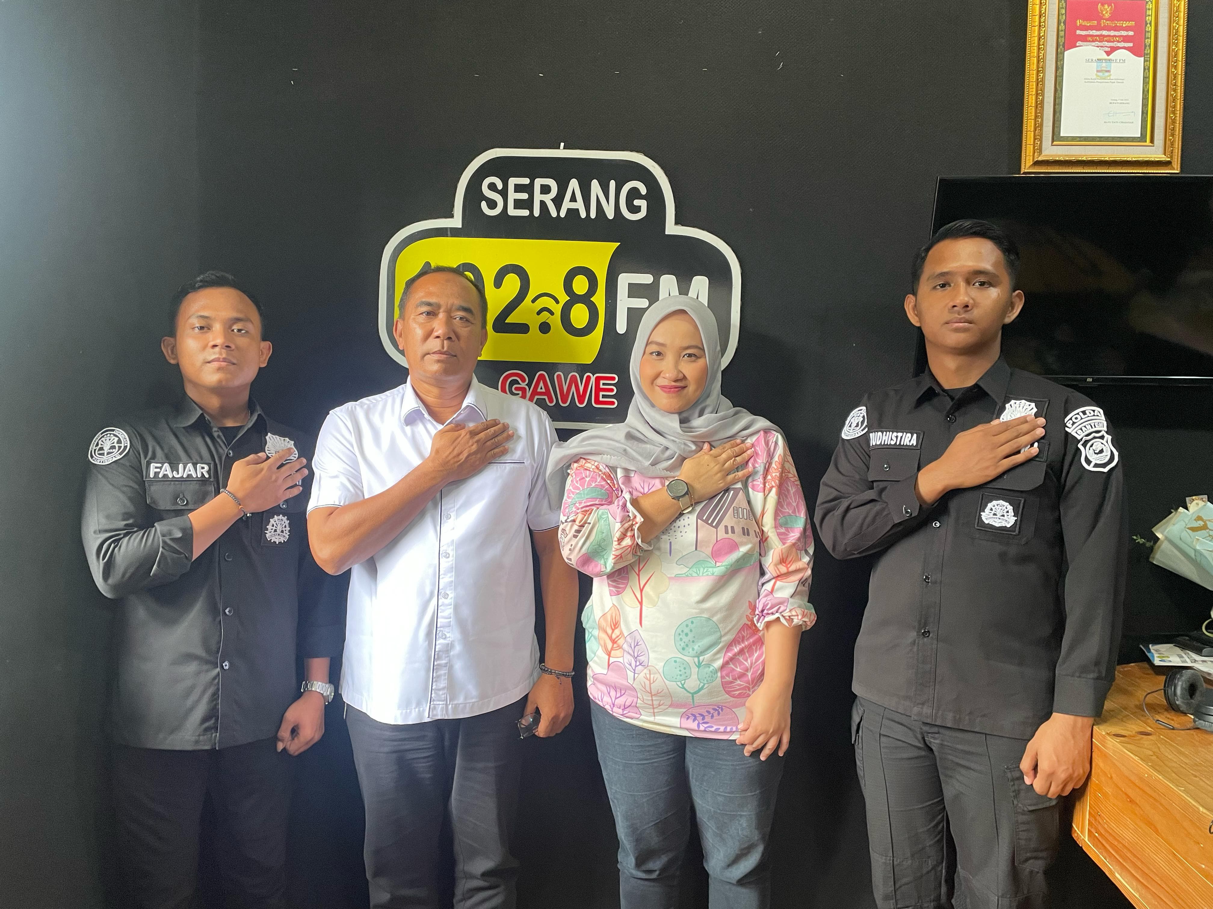  Polda Banten Sosialisasikan Pencegahan Premanisme Lewat Talkshow