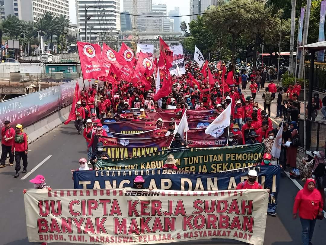 Pernyataan Sikap; Sunarno Ketua Umum KASBI 