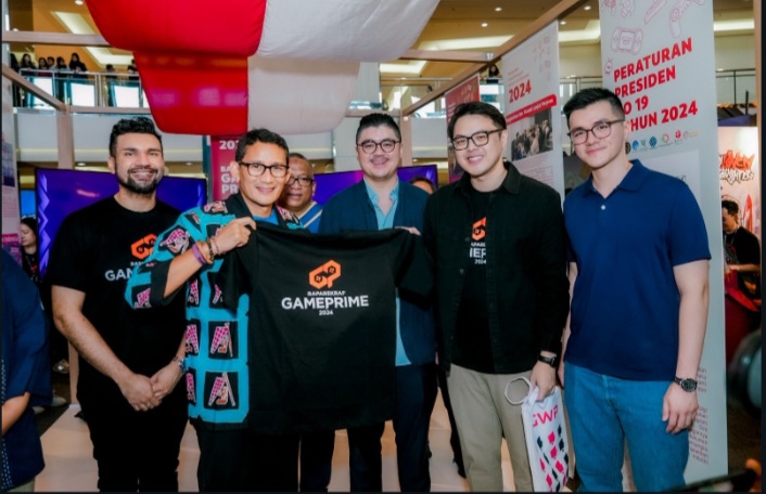 Sandiaga Uno Hadiri Baparekraf Game Prime 2024: Dukung Pengembangan Industri Gim Lokal