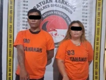 Dua Sejoli Pengedar Sabu Dengan Barang Bukti 7,93 Gram di Amankan