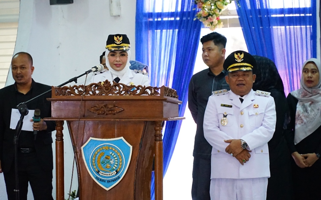 Pidato Perdana, Bupati Labuhanbatu Paparkan Visi Misi Pembangunan Kabupaten Labuhanbatu 