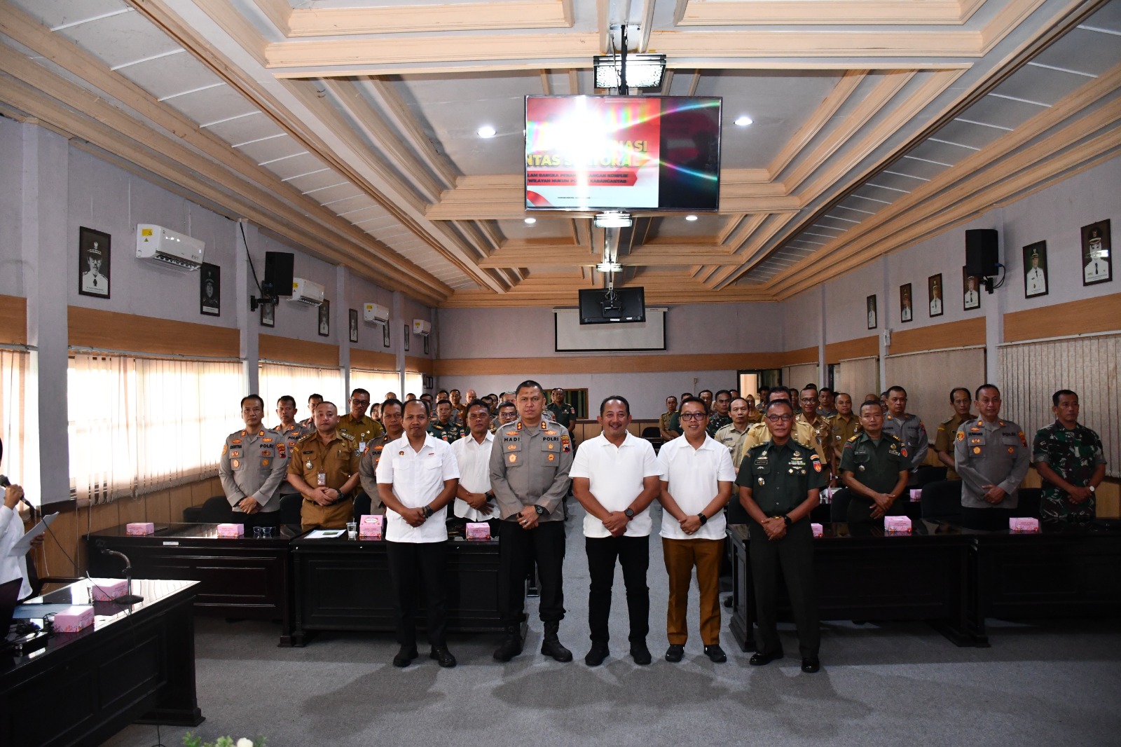 Polres Karanganyar Gelar Rakor Lintas Sektoral Bahas Penanganan Konflik Sosial