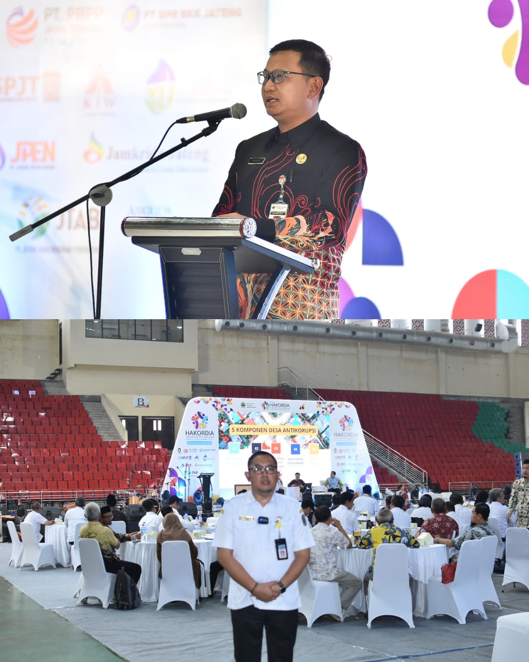 Dalam Rangka Hakordia Pemkab Karanganyar Ikuti Seminar Desa Anti Korupsi