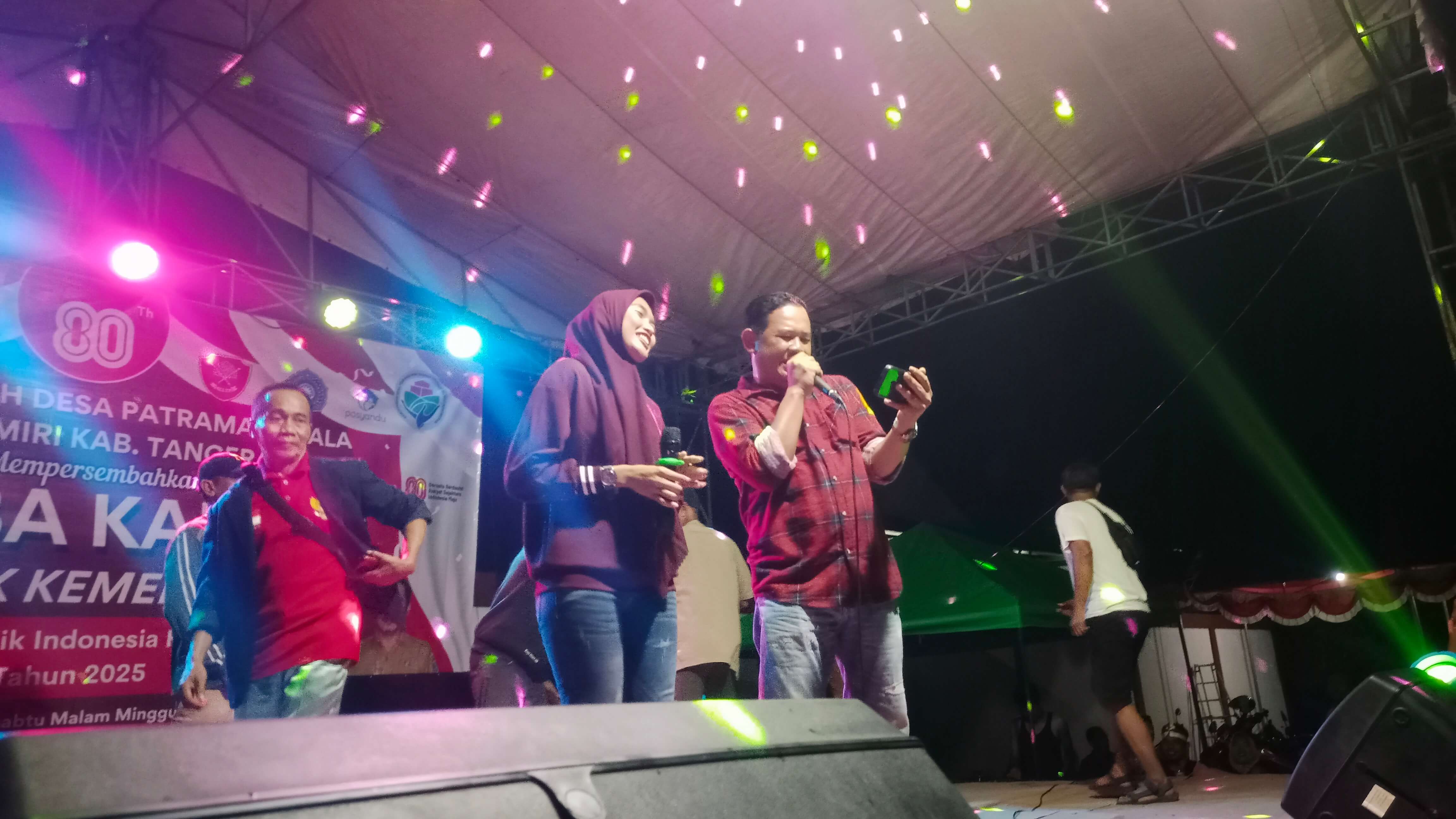 Pemerintah Desa Patramanggala Gelar Lomba Karaoke Meriahkan HUT RI ke-80