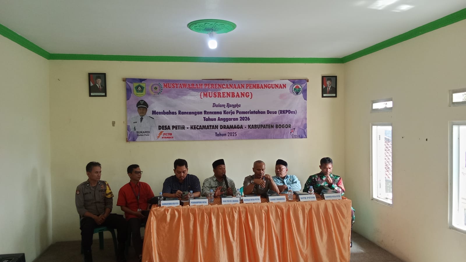 Musrenbang Desa Petir: Prioritaskan Pembangunan Berkelanjutan dan Partisipatif untuk RKPDes 2026