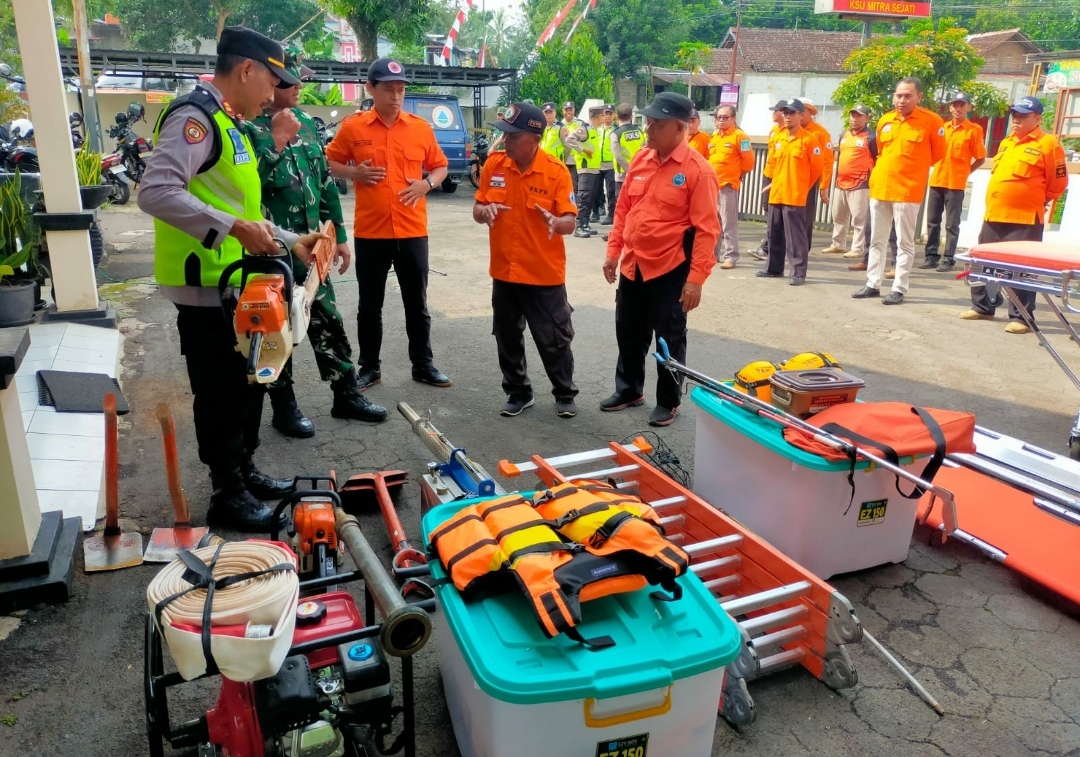 Wujudkan Sinergi Lintas Instansi, Polres Karanganyar Siap Hadapi Bencana Hidrometeorologi