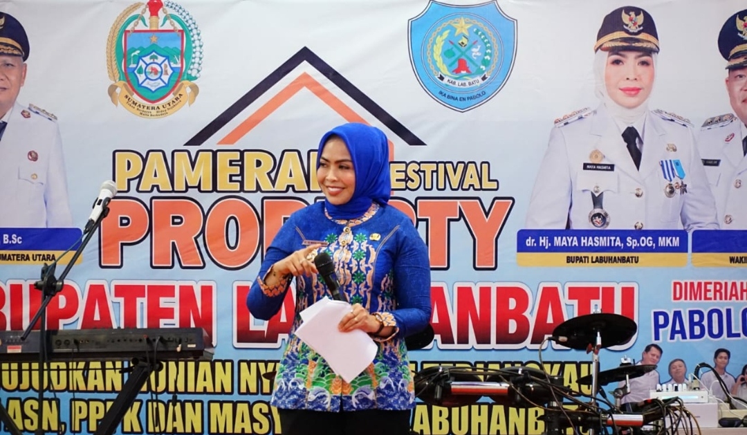 Pameran Perumahan dan Bazar Property Digelar, Bupati Labuhanbatu Dukung Percepatan Program Nasional Tiga Juta 