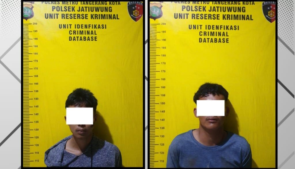 Komplotan Curanmor yang Sudah 50 Kali Beraksi Dibekuk Polsek Jatiuwung Tangerang