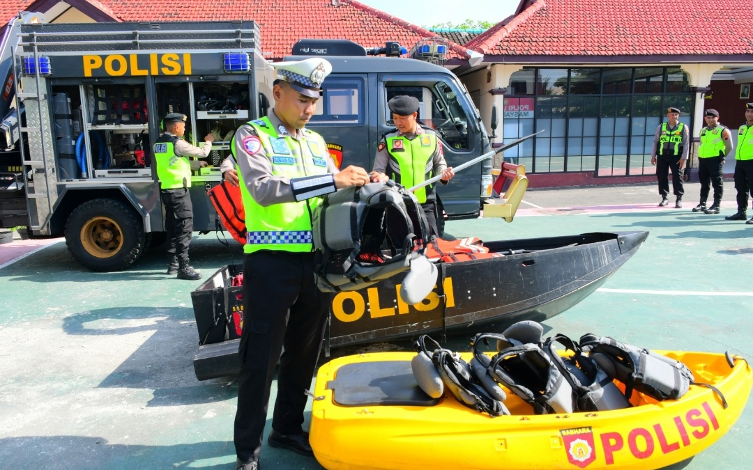 Polres Karanganyar Siap Kesiapsiagaan Bencana “Siaga Bhayangkara” Tahun 2025