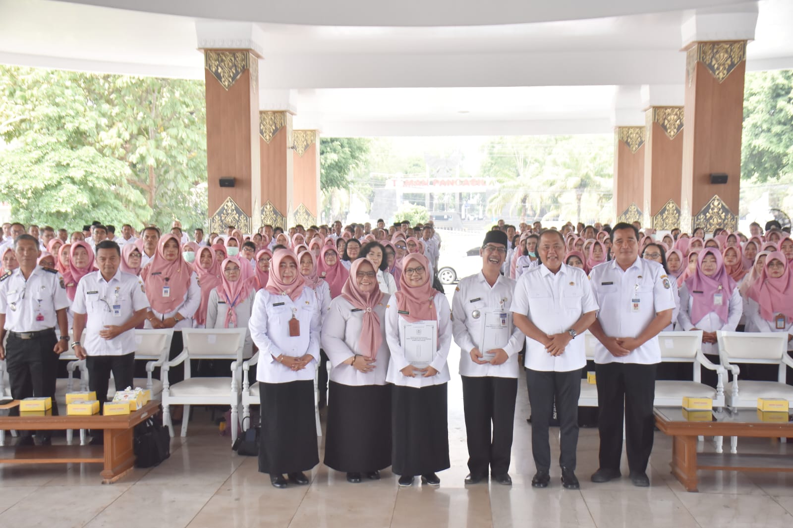 485 ASN di Lingkungan Kabupaten Karanganyar Menerima Surat Keputusan Kenaikan Pangkat