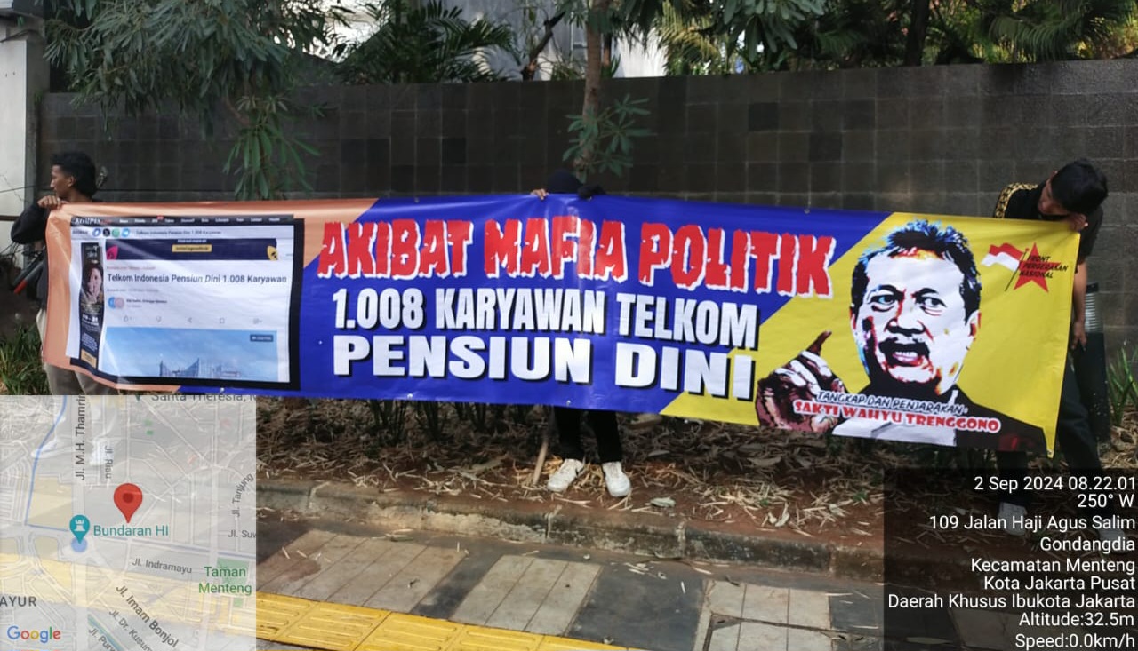 FPN; Pensiunan Dini Karyawan PT Telkom Akibat Mafia Politik Seperti Sakti Wahyu Trenggono