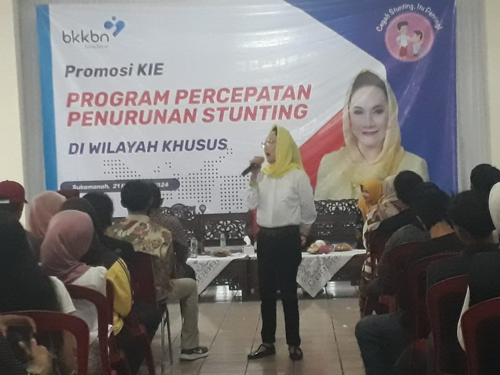 Promosi KIE Program Percepatan Penurunan Stunting di Sukabumi Bersama Dewi Asmara Aggota DPR RI komisi XI 