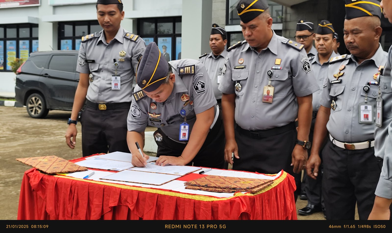 Penandatanganan Perjanjian Kinerja Lembaga Pemasyarakatan Terbuka Kelas IIB Ciangir