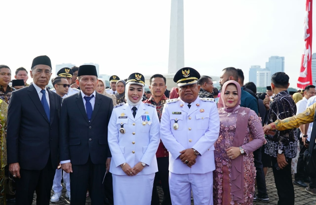 Bupati Dan Wakil Bupati Labuhanbatu Resmi Dilantik Presiden RI di Istana Kepresidenan