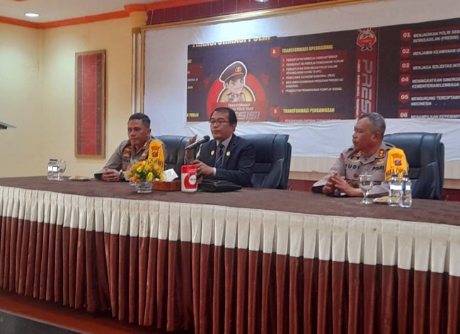 Anggota DPD RI Kunker ke Polres Siantar